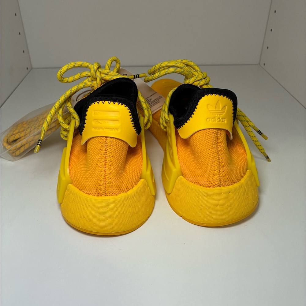 adidas x Pharrell Kids Bright Yellow Sneakers - Picture 3 of 5